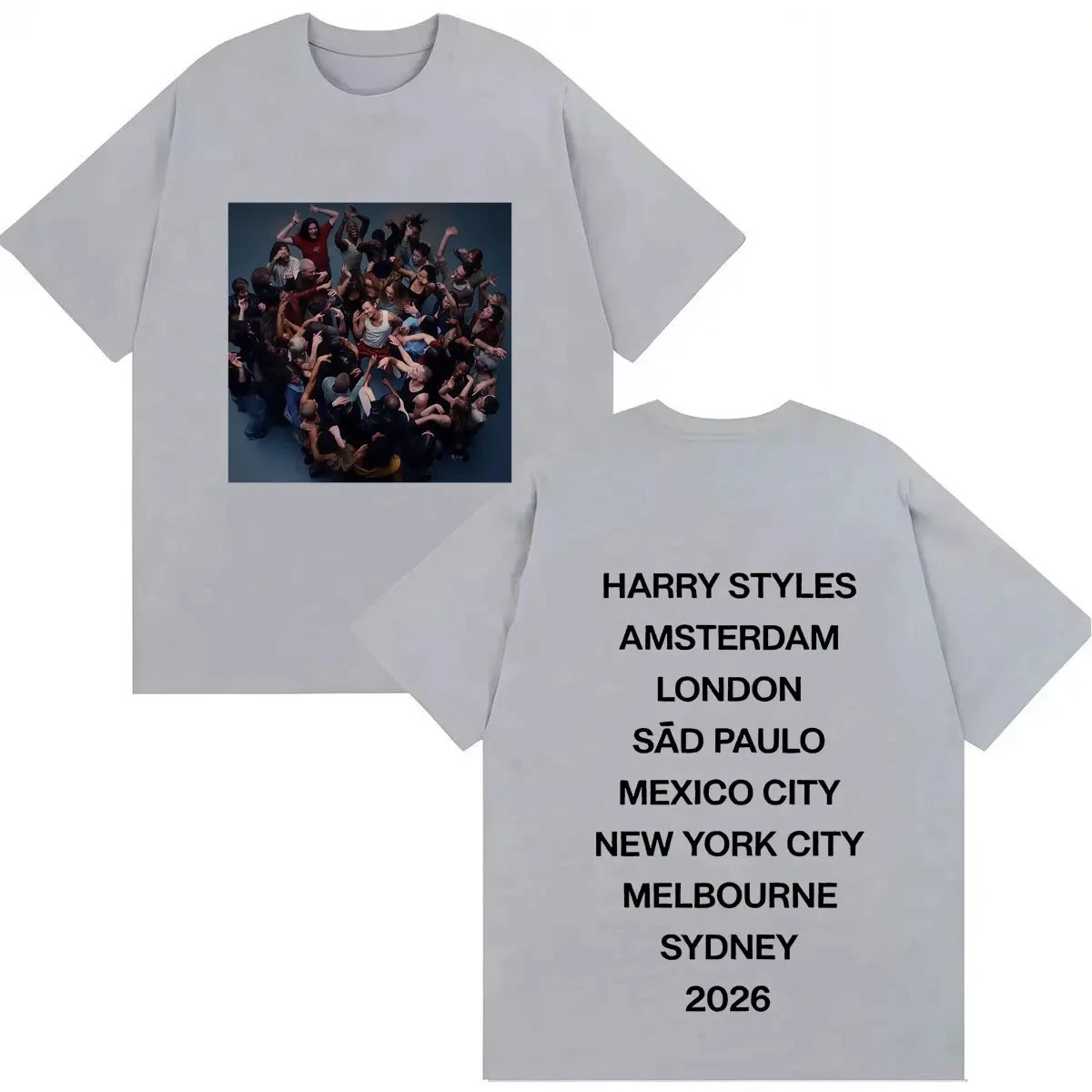 2026 Harry Styles New Kiss All The Time Disco Occasionally Graphics Tops Unisex Y2k Cotton Loose Short Sleeve Tshrit Streetwear