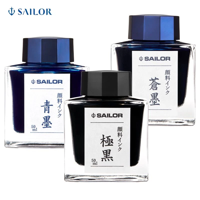 

SAILOR Japan 50ml Waterproof Fountain Pen Ink Clog-Free Smooth Writing Dip Pen Ink Stationery School Supply For JINHAO Hongdian