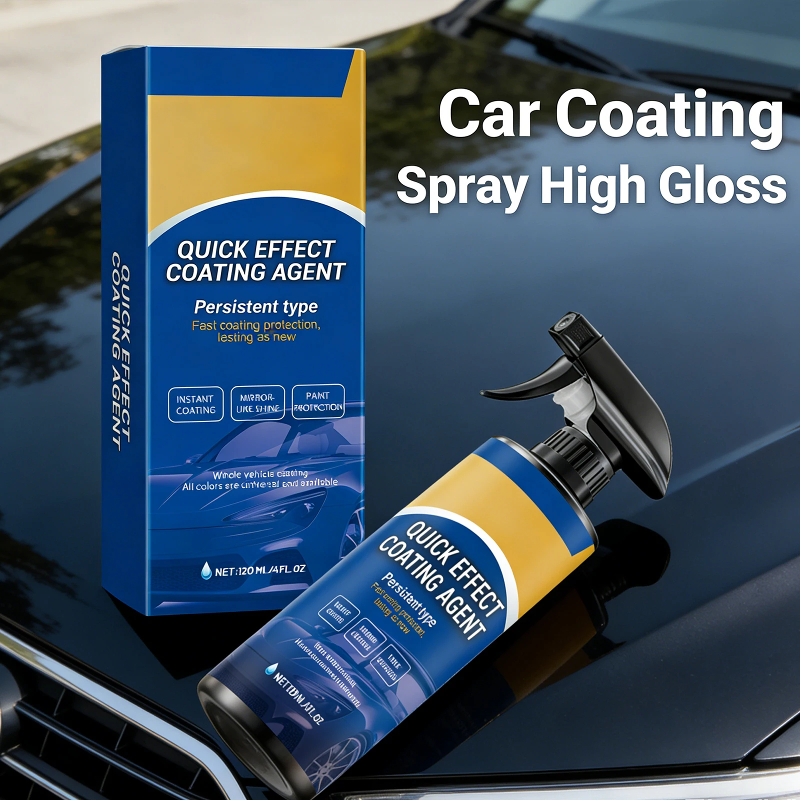 Spray de Revestimento Automoti - Car Wax Ceramic Coating avaliação e preço