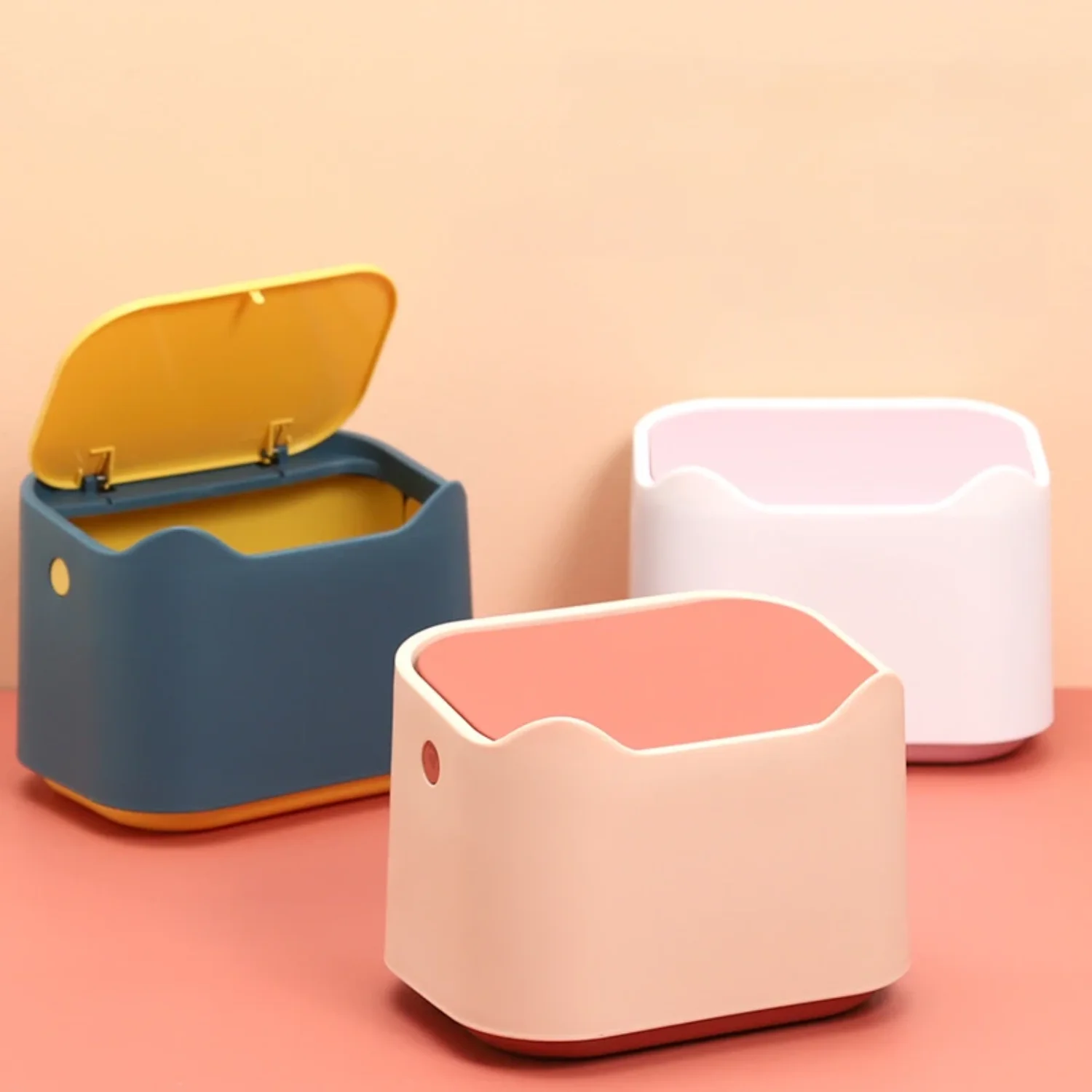 

Cat Litter Box Bin Double Layer Cat Excrement Trash Can Fully Enclosed Large Capacity Cat Toilet Bedpan Pet Products Supplies