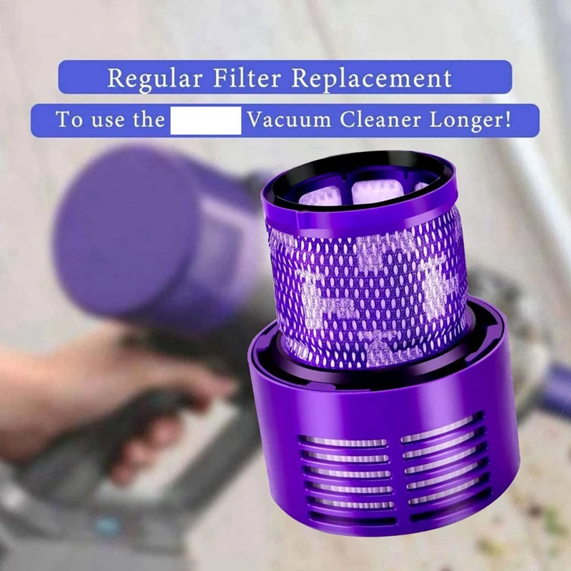 Pièces de rechange Filtre Hepa Compatible pour Dyson V10 Aspirateur Accessoires Remplacer DY-969082-01