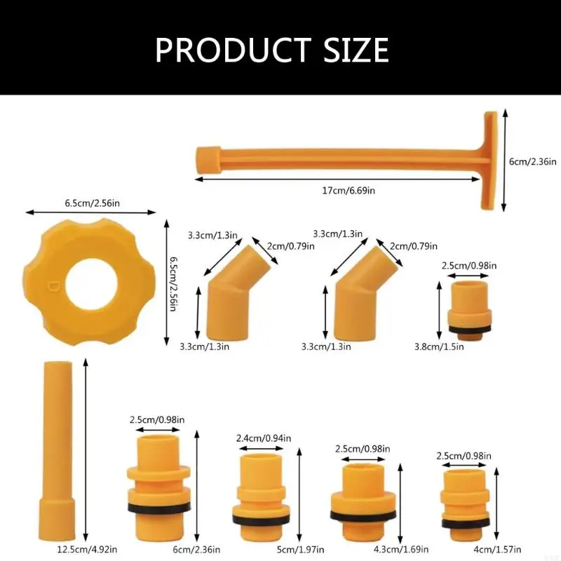Riempimento del refrigerante plastica Fungeliudola per set ricariche per liquido raffreddamento non garantendo agli