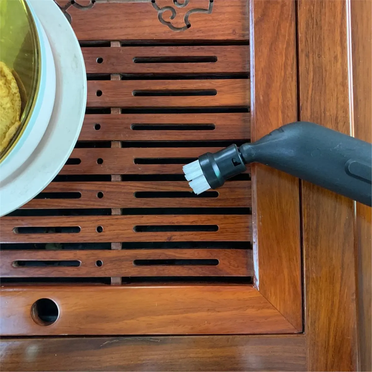 【ACCESORIOS PARA ASPIRADORES】 Juego de cepillos de nailon para limpiador a vapor Karcher SC1 SC2 SC3 SC4 SC5, accesorios de repuesto para cepillos redondos