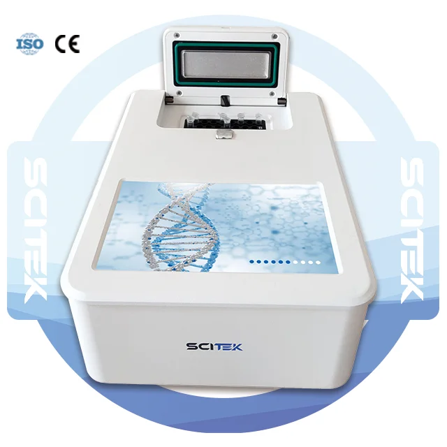 Dual Channel PCR Analyzer Isothermal Amplification Fluorescence Technology Clinical Analytical Instruments