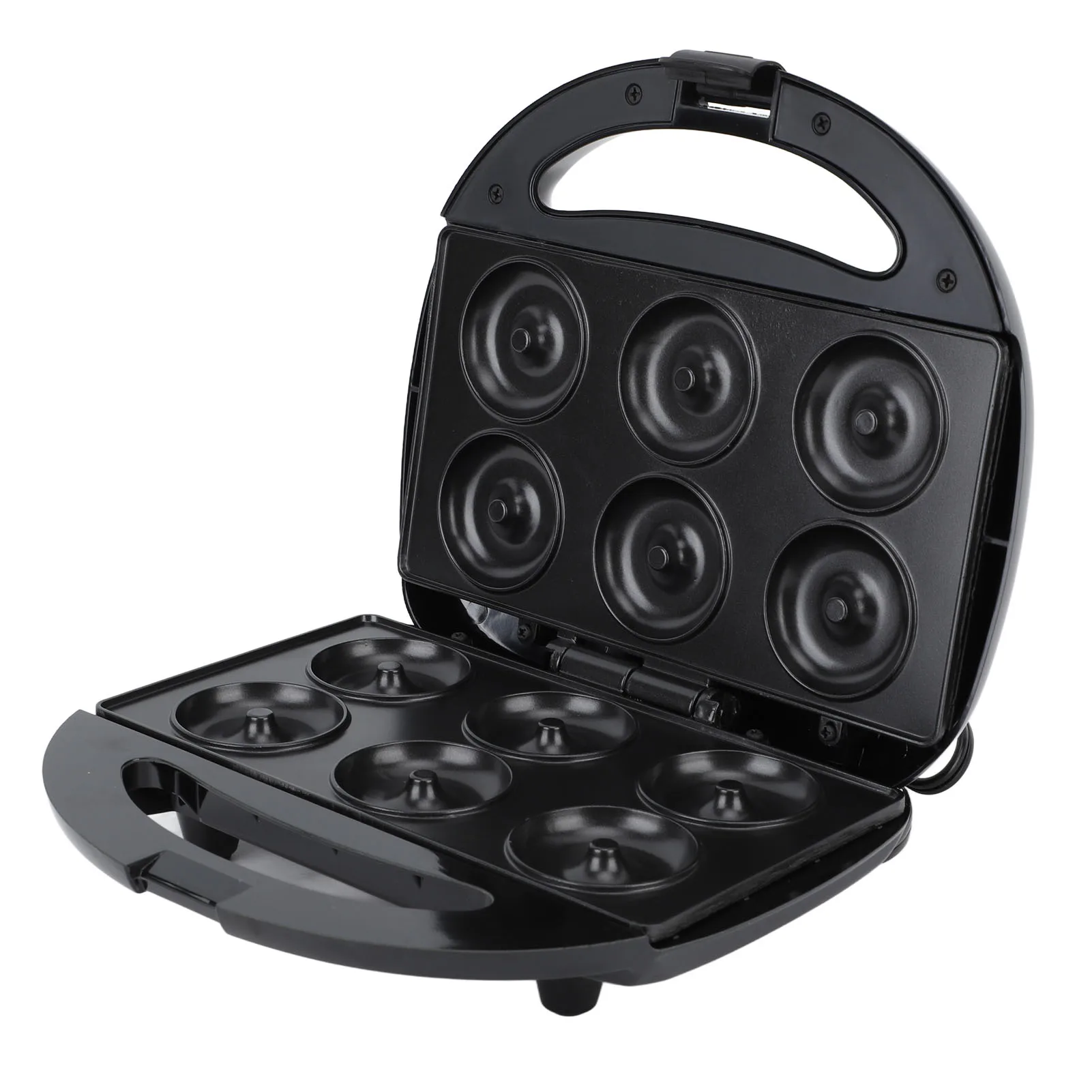 Mini Donut Maker Electric Doughnut Making Machine Non Stick Automatic Intelligent Temperature Control for Kitchen Cake