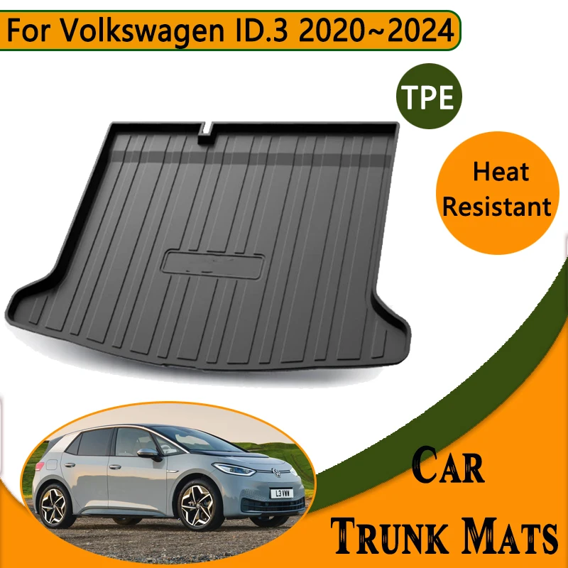 

Car Trunk Mats for VW Volkswagen ID.3 Accessories 2020 2021 2022 2023 2024 ID3 ID 3 Waterproof Carpet Anti-dirty Liner Cushion