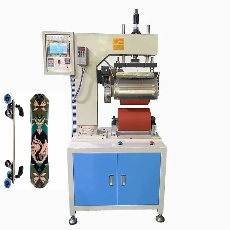 Semi-Automatic Sublimation Heat Press Transfer Printing Machine For Skateboard With Plc Control For Skateboard