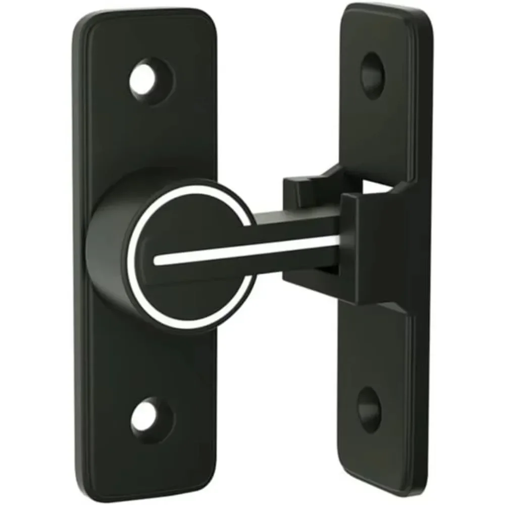 

Luminous Door Lock Zinc Alloy 90 ° Rocker Arm Hook Lock Sliding Door Latch Heavy Duty Barn Gate Bolt for Cabinet Door Window