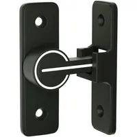 Luminous Door Lock Zinc Alloy 90 ° Rocker Arm Hook Lock Sliding Door Latch Heavy Duty Barn Gate Bolt for Cabinet Door Window