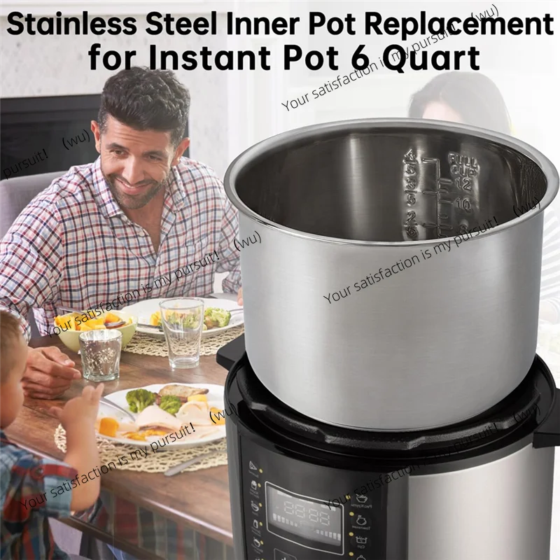 Suitable for replacing the inner pot Forinstant Instant Pot Accessory 6 Qt/Pot-Y48A
