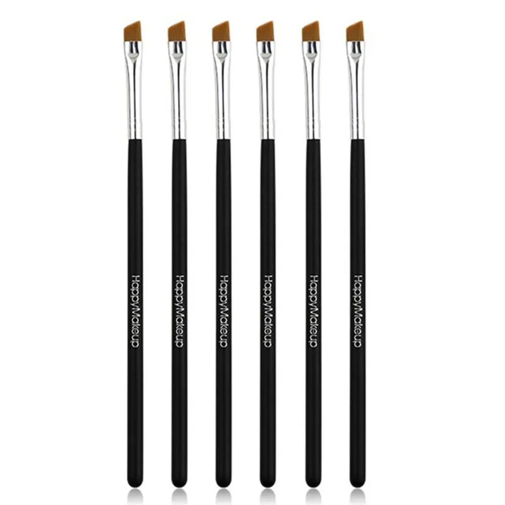 Hochwertige Holz Kabuki Gesicht Nasen bürsten profession elle kosmetische Pinsel Make-up Pinsel Augenbrauen Eyeliner Pinsel Lidschatten pinsel