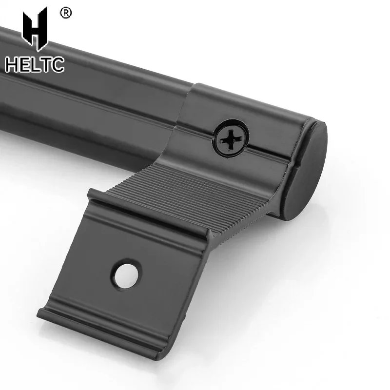 2PCS Furniture Cabinet Handle Aluminium Alloy Sliding Door Handle Pull And Flush Hardware Set Wood Door Drawer Handle