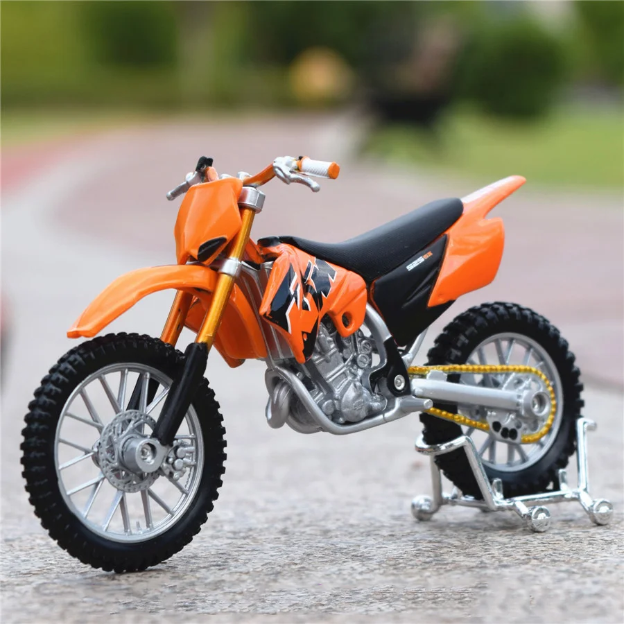 

Maisto 1:18 KTM 520 SX Alloy Racing Motorcycle Model Simulation Diecast Metal Toy Cross-Country Street Motorcycle Model Kid Gift