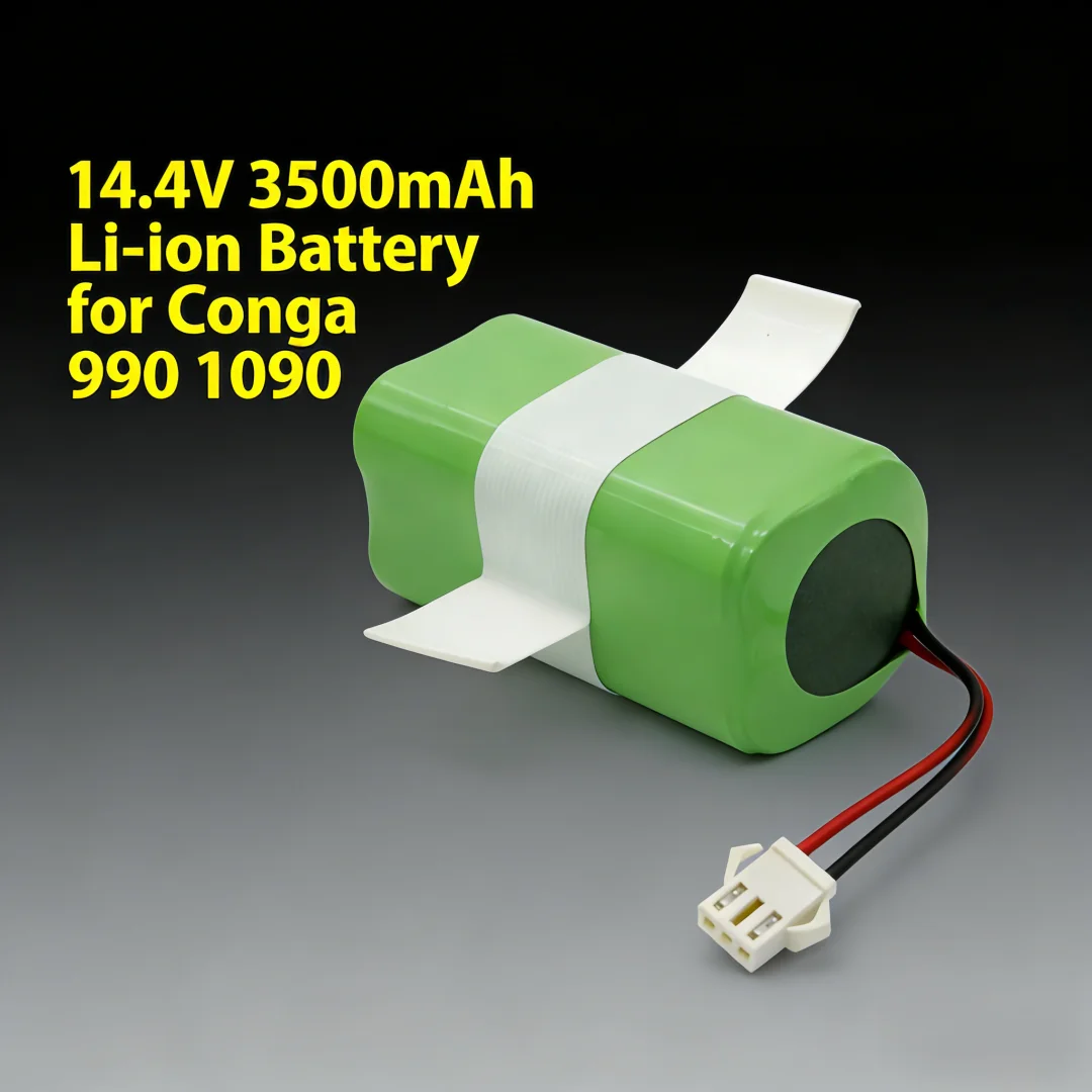 

Сменный аккумулятор 14,4 В, 5200 мАч для Conga 990 1090 Ecovacs Deebot N79S N79 Tesvor X500 Eufy RoboVac 11 11S 30 Cleaner