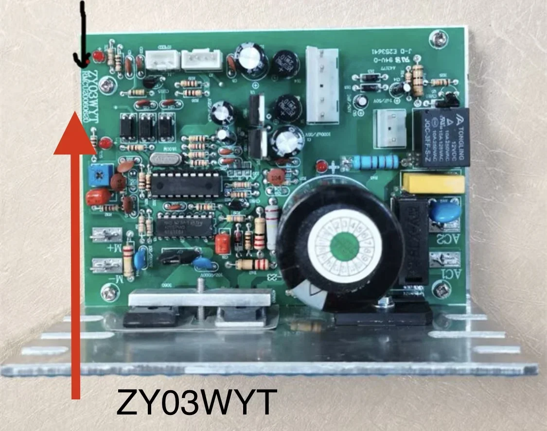 Imagem -03 - Motor Velocidade Controller Driver Board Zy03wyt A43178 Placa-mãe Esteira Geral Placa de Alimentação Rb3203 Rb3205