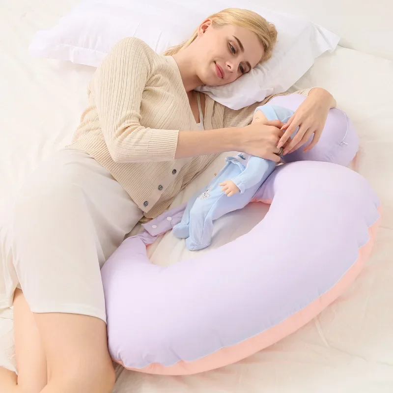 Multifunctional Baby Feeding Nursing Pillow and Positioner for  Breastfeeding with Detachable Pocket Head