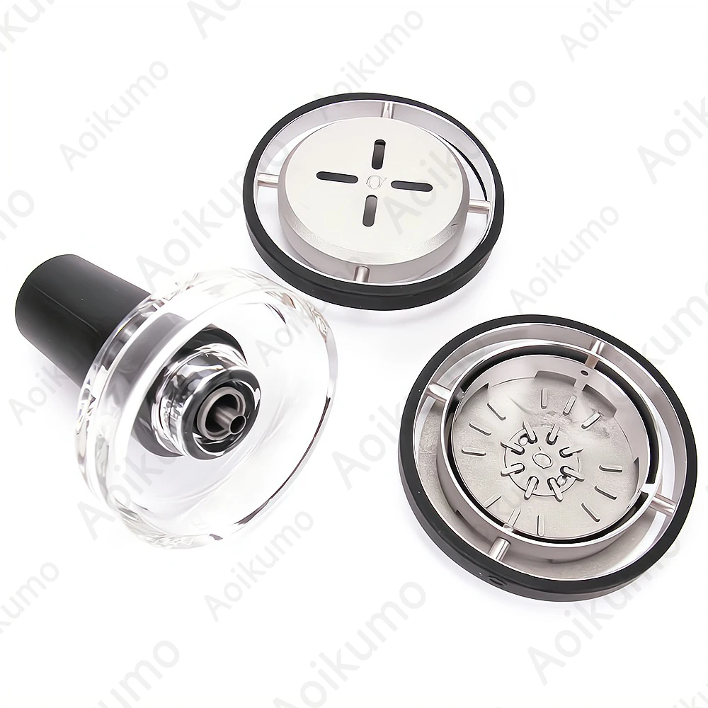 مجموعة جروميت من وعاء الشيشة الزجاجي المصنوع من السيليكون وإكسسوارات الشيشة ذات الرأس الحراري النهائي #5