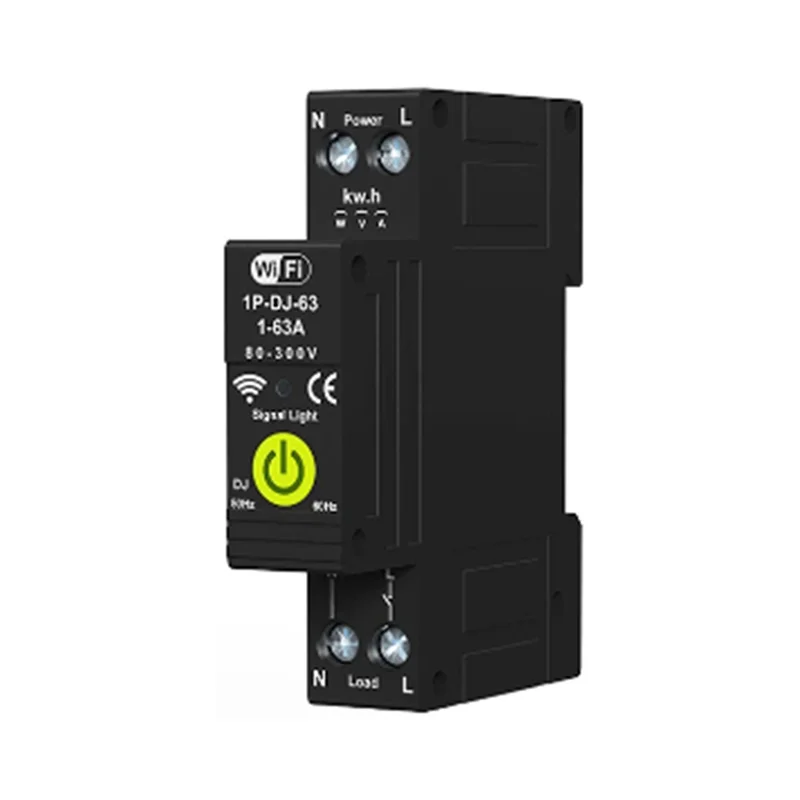 WIFI Overvoltage And Undervoltage Protector Photovoltaic Bidirectional Energy Meter KWH Metering Time Switch-ABPP