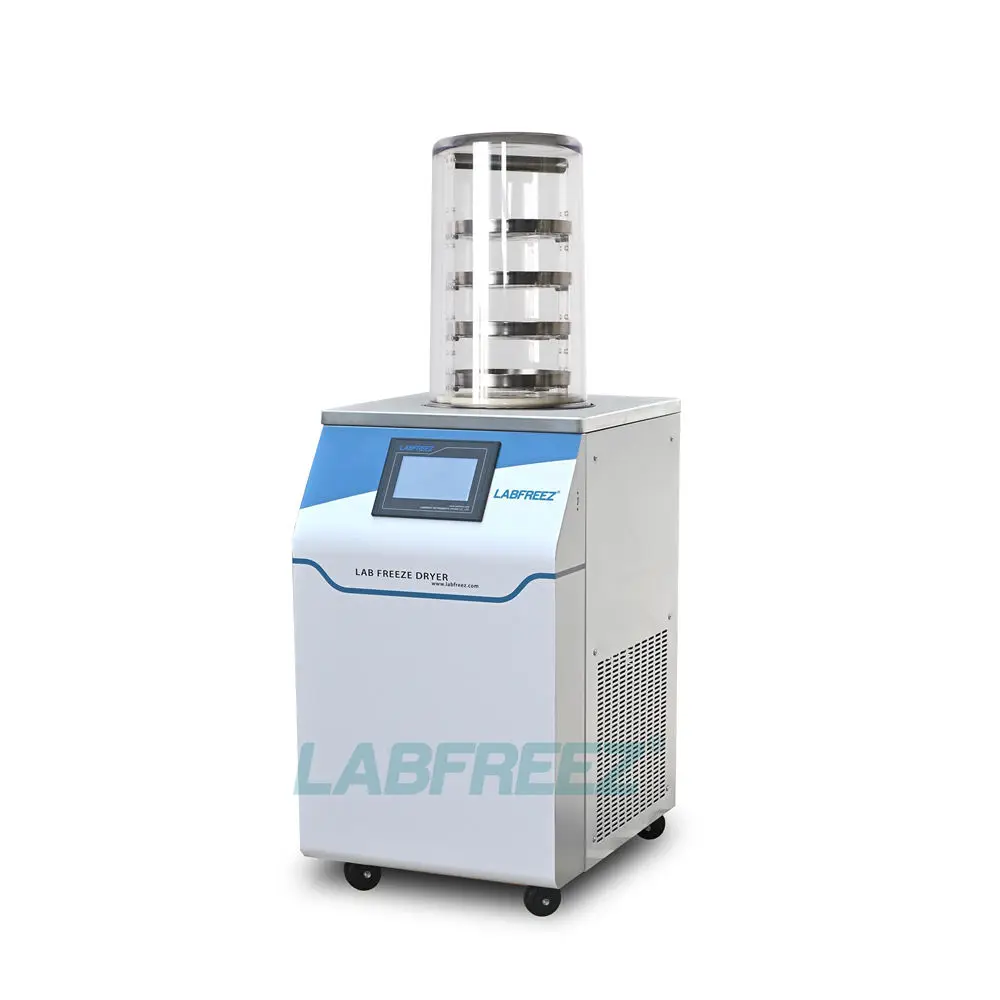 중국 공장 바닥 동결 건조기 실험실 진공 동결 건조기
