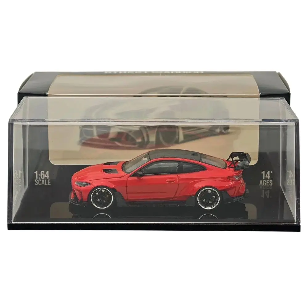 1-64-scale-for-sw-m4-g82-green-sports-diecast-model-car-miniature-limited-collection-gift-toy-vehicle-models
