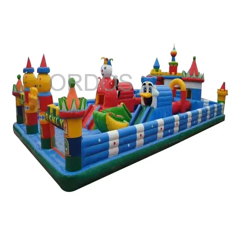 Outdoor Large Inflatable Trampoline Manufacturer Bounce Castle Custom Trampoline Jump Castle Sliding Combination Bounce House