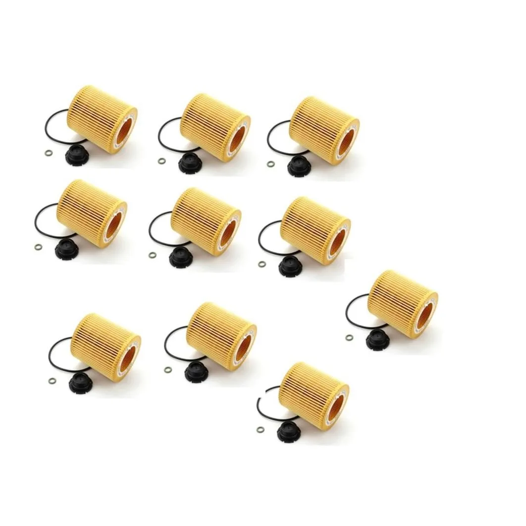 

10PCS Oil Filter for BMW 1 F20 3 Touring F31 5 F10 5 F11X1 E84 X5 X4 Z4 11427640862 11427953125 11428683204