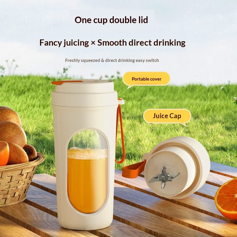 

Портативный беспроводной блендер с 12 лезвиями, 350 мл, USB-зарядка, электрический измельчитель фруктов, смузи-мейкер, многофункциональная чаша для сока