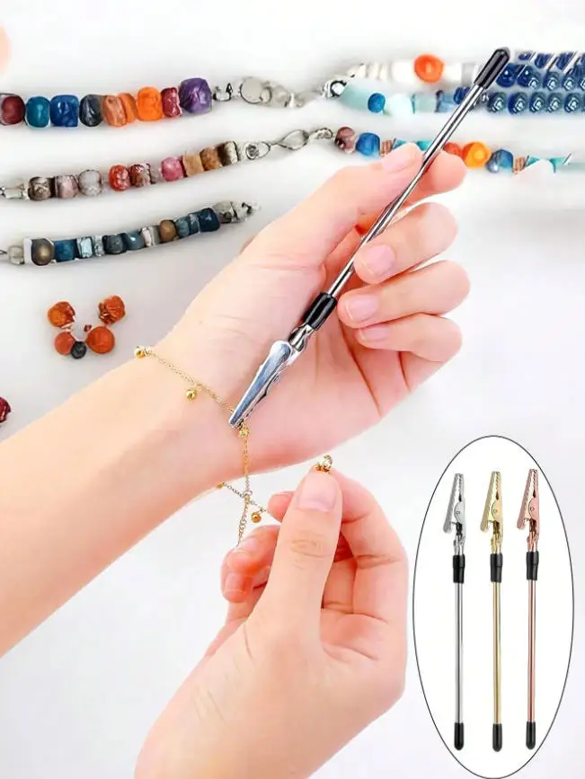 

1PC Multicolor Bracelet Helper Tool,Bracelet Wearing Auxiliary Tool,Accessory Auxiliary Tools,Hand Bracelet Fasten Hel
