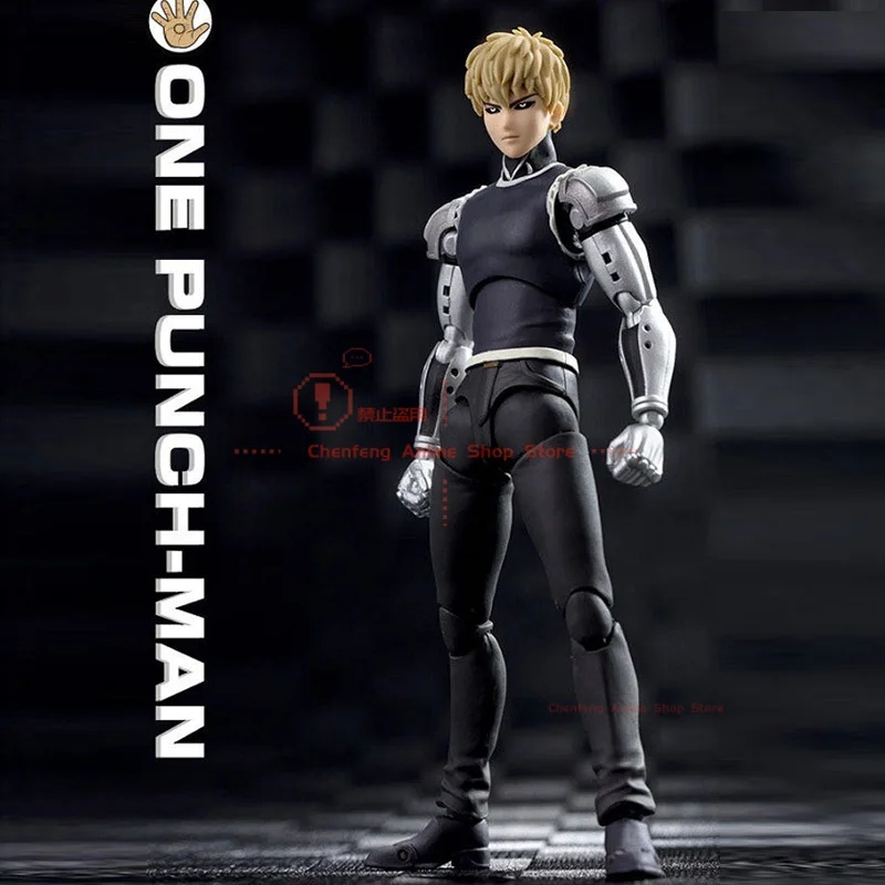 أنيمي لاند داسين/ألعاب رائعة/GT One Punch Man Saitama Genos Garou Sonic 1/12 14 سنتيمتر/5.5 بوصة SHF/S.H.F PVC عمل نموذج لجسم