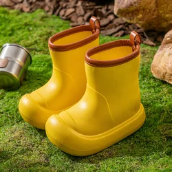 Children's Rain Boots Waterproof Girl Boys Rainy Anti Slip Outdoor Baby EVA Kids Waterproof Rubber Boots