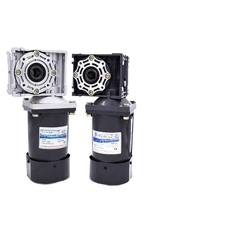 

220V 60-300W AC gear motor RV040 worm gear reducer hollow right angle speed regulating motor