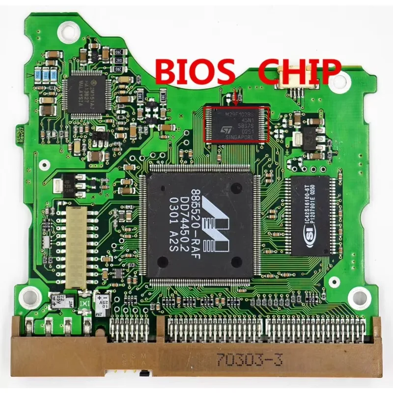 SA Desktop hard disk circuit board /Board Number: BF41-00058A VERNA REV 07