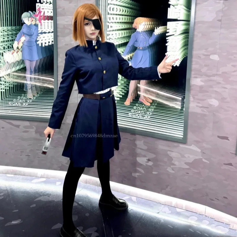 

FC6Spot Spell Battle Back Cosplay Costume Featuring Nagisa No Rose Cosplay in Blue and Black, Suitable for Anime Parties@FC8！