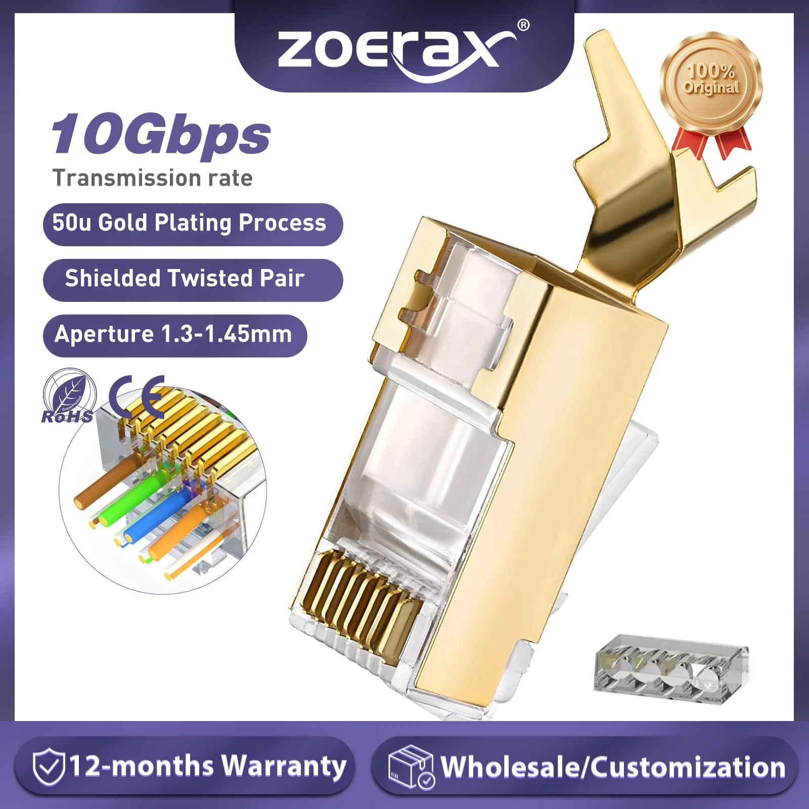 Zoerax CAT8 CAT7 Rj…