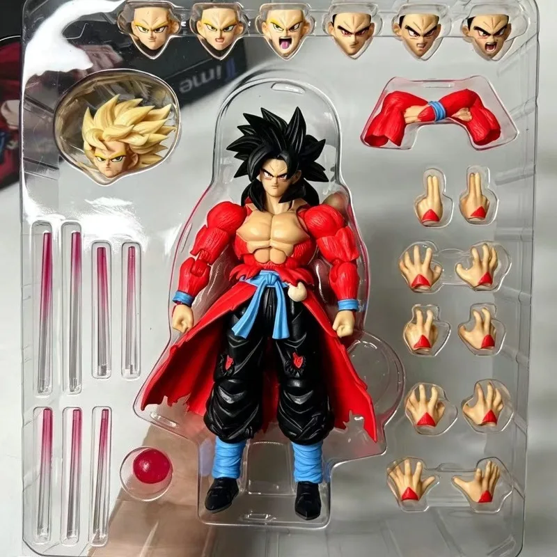 

Spot Dragon Ball Super Black Hole Model Play SHF M Ball Model Super Four Goku Wild Power Model Hand Figure Collection Gift