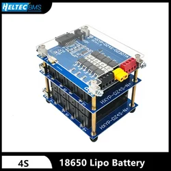 DIY 16V 4S Power Wall Battery Holder 18650 Battery Pack with 4S 30A BMS 4S1P 4S2P Battery box/storage