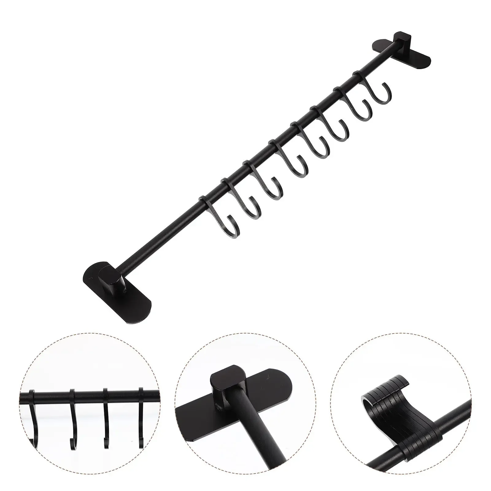 si-porta-mobile-in-alluminio-robusta-senza-necessita-di-fori-da-fissare-a-parete-con-ganci-per-appendere-vestiti-cappotti-cappelli-e-chiavi-ideale-come-organizer