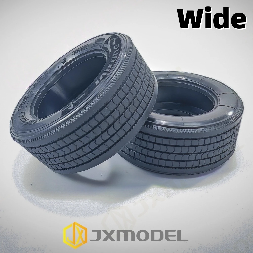 73MM rubberen popbanden 23MM smal 29MM breed voor 1/14 Tamiya RC Scania 770S Man Actros Volvoo TGX TGS Europese vrachtwagen speelgoedonderdelen