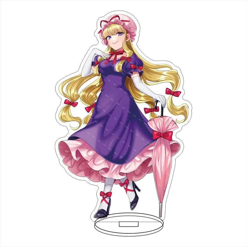 16CM Anime Game Figure Touhou Project‌ Hakurei Reimu Kirisame Marisa Konpaku Youmu Yakumo Yukari Cos Acrylic Stand Ornament Gift view 4