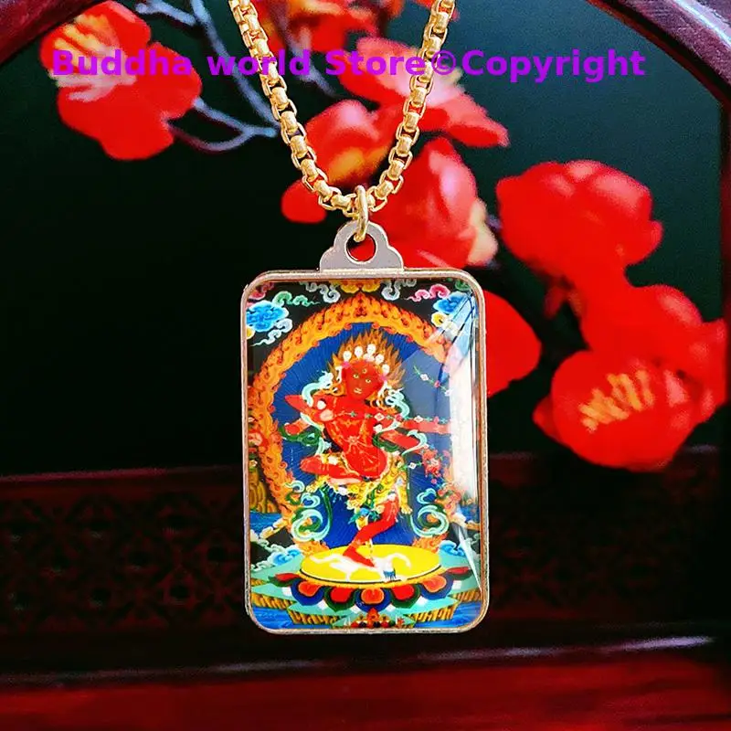 GOOD Asia Thailand Tibet efficacious increase wealth kill demons disasters Amulet goddess Kurukulle Buddha Pendant