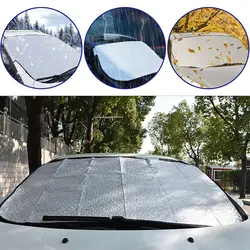 180*100m Cm Car Windshield Windshield Frost Ice Cover Prevent Ice Sun Shade Protector Cover UV Blind Auto Exterior Accessories