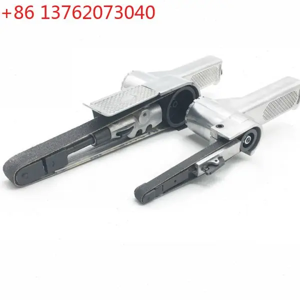 Pneumatic belt sander Handheld 330 × 10 Pneumatic polishing machine Portable sander 520 × 20 Small belt sander
