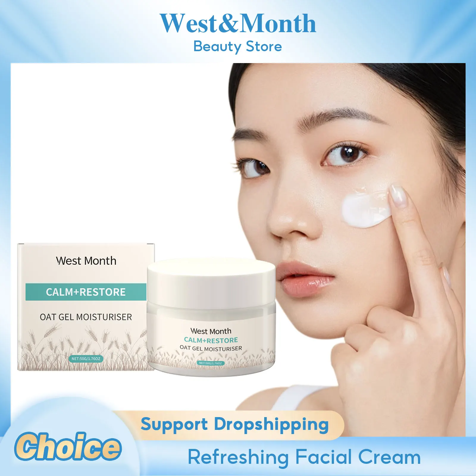 

Face Moisturizer Cream Tighten Firming Pore Shrinking Moisturizing Anti-Wrinkle Whitening Anti-Aging Reduce Fine Lines Skin Care