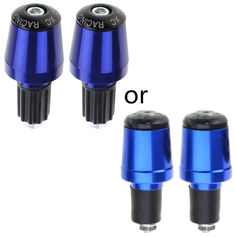 22 مللي متر العالمي للدراجات النارية المقود القبضات ينتهي مقود ينتهي الأوزان المقابس #3