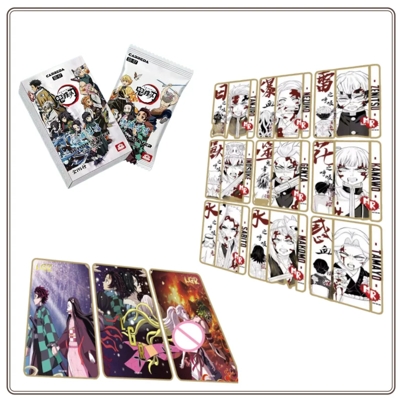 Original English Version of Demon Slayer: Kimetsu No Yaiba Card 7th Anime Kamado Tanjirou Character Card Hobby Collection Gift