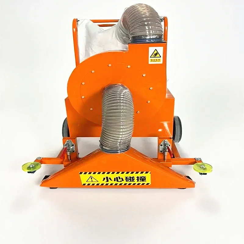 High Efficiency Small Cart Vacuum Cleaner for Industrial Factory Dust Collection Heavy Duty Maneuverable