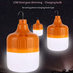 LED Emergency Lantern Charging 3 Modes Light Portable Camping Cycling Riding Tent Ubs Mobile Hanging Flashlight Lamp