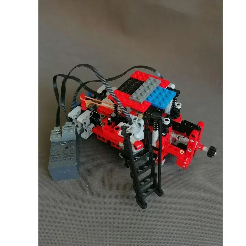 2023 New Tracked Farm Tractor Electric MOC-67575 Building Block Model 4488pcs Remote AssemblyCustom Adult Kids Birthday Toy Gift