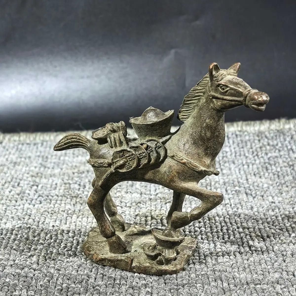 Win now and make a fortune immediately Type pulp-coated moisturizing shape upright ornament exquisite craftsmanship antique abou