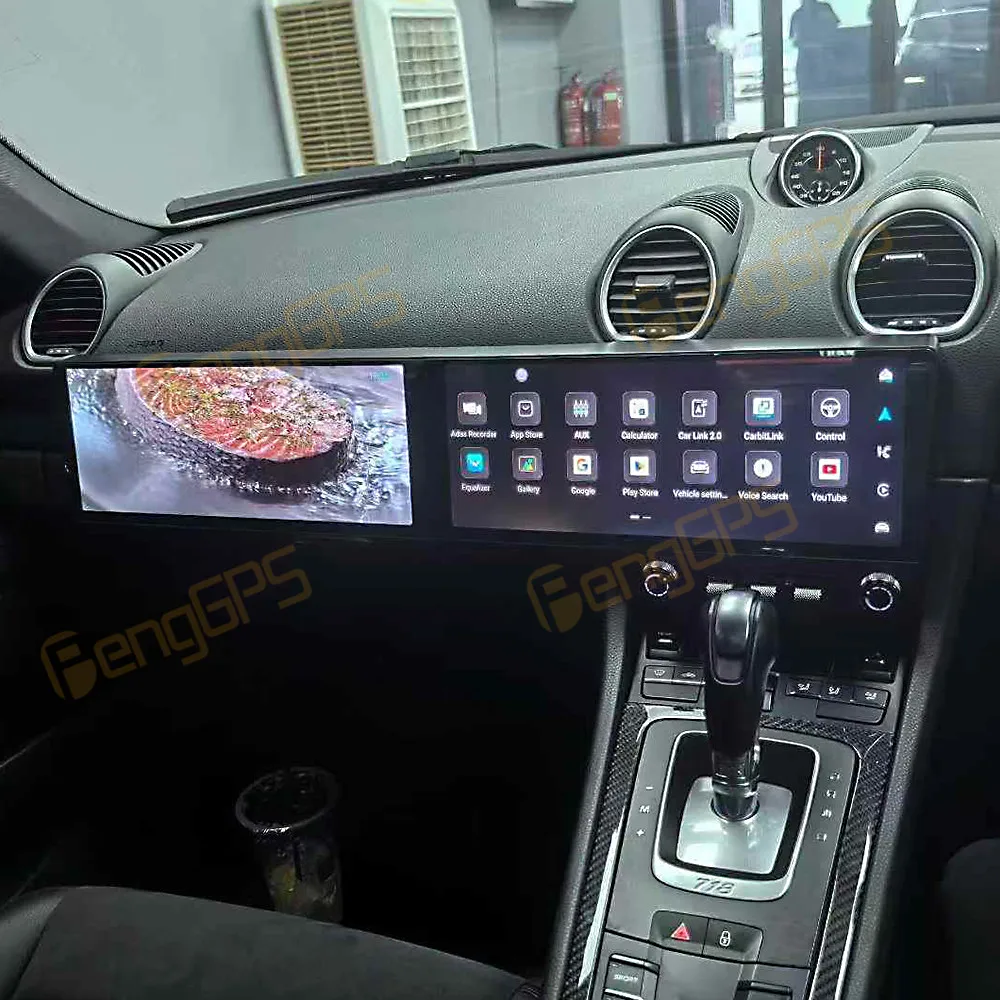 

Android 13 Dual 12.3 Inch Carplay For Porsche 718/Boxster 2016-2023 Car Radio GPS Navigation Radio Multimedia Player HD Screen